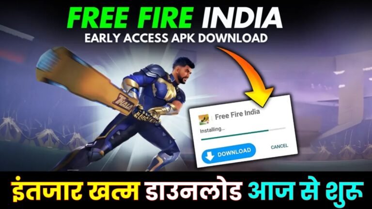 Free Fire India Early Access APK Download